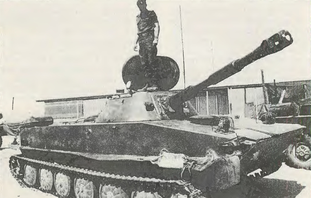 PT-76 tank taken intact during Operation Protea. These are beginning to see heavy service with MPLA and Cuban forces in Angola 