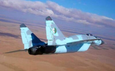 Algerian MiG-29 fighter jet crash, killing crew