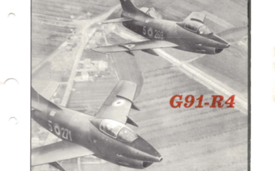 Fiat G.91 R4 Flight Manual