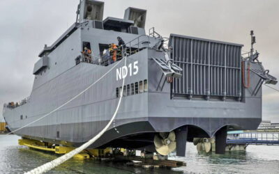 Angola receives first tank landing craft from CMN