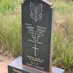 Killed in action, in an attack on Chioco in Tete Province, Mocambique. Shot while preparing to throw a grenade at a machine gun position